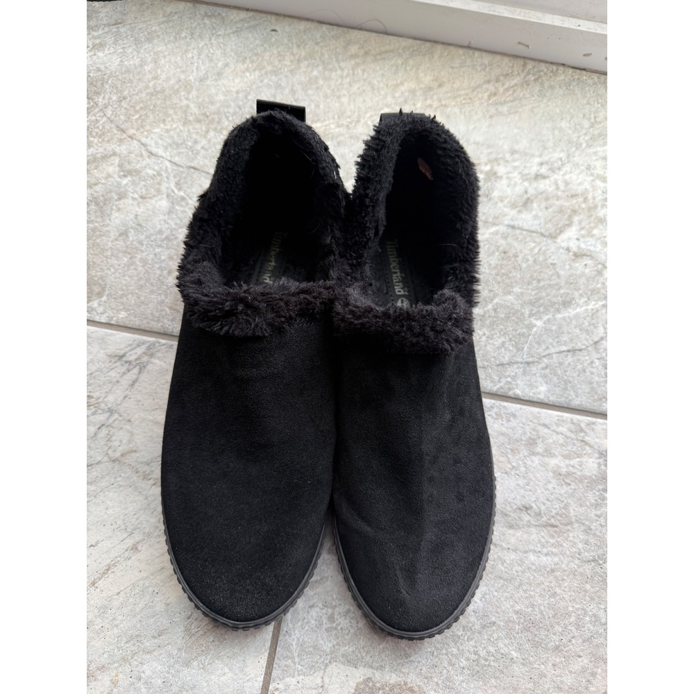 Timberland Women's‎ Shearling Lined Boots Black Size 10